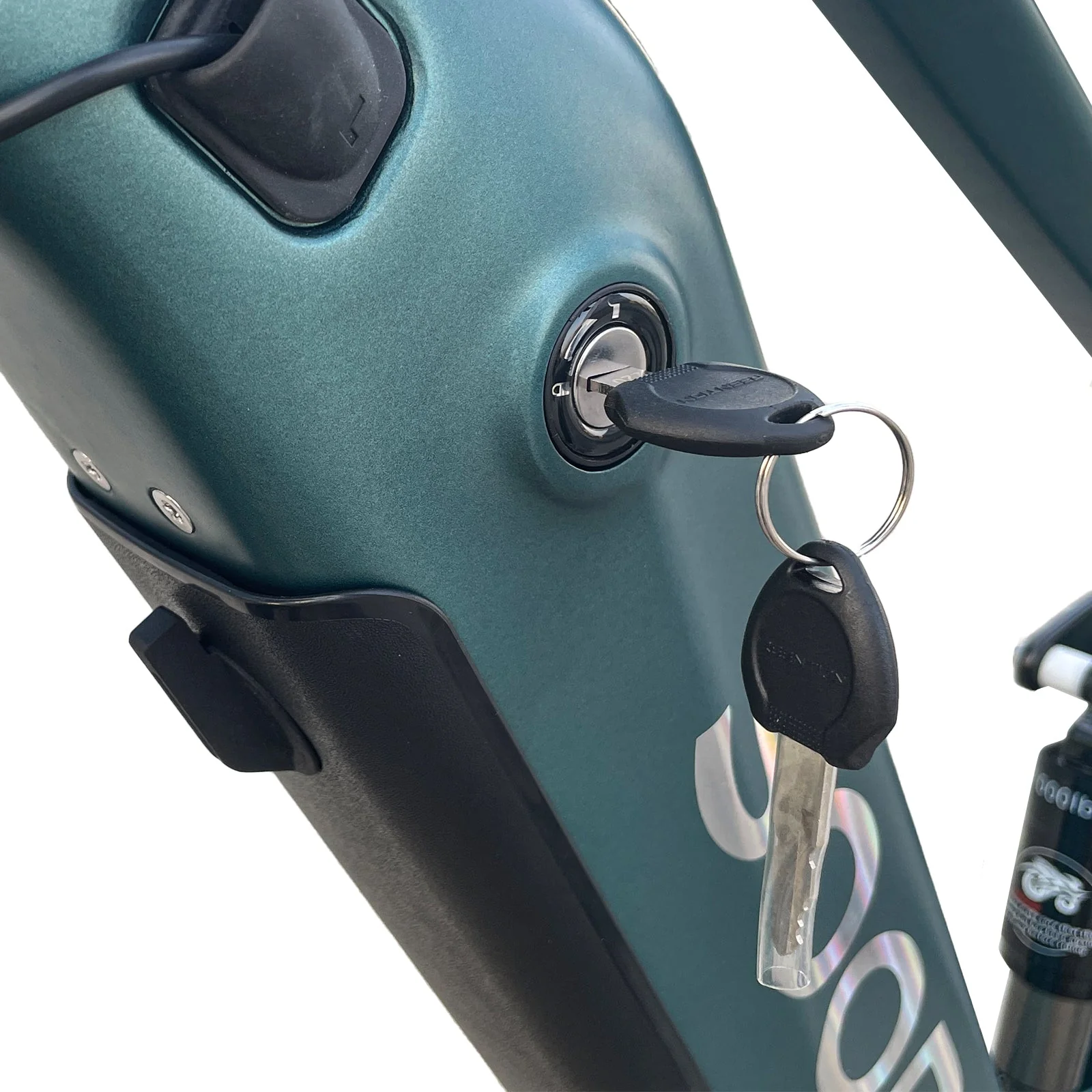 SOODOO Electric Bike | Motor Mid-Drive Strong Powerful Motor Ebike | Dark Green Alpha Electric Bicycle | Built-in 36V 12AH Battery in UK Stock - Image 5